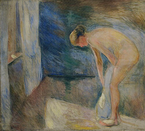 Après le bain, 1892, Edvard Munch