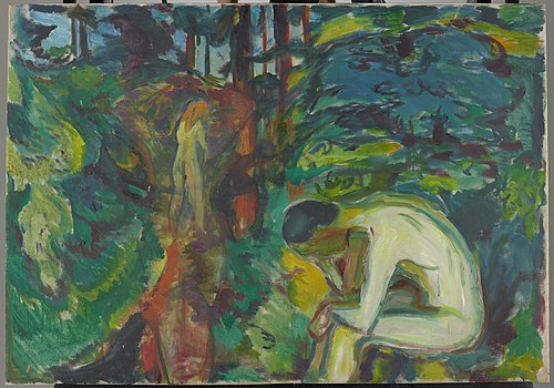 After the Fall, 1924, Edvard Munch