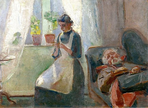 Afternoon Nap, 1886, Edvard Munch