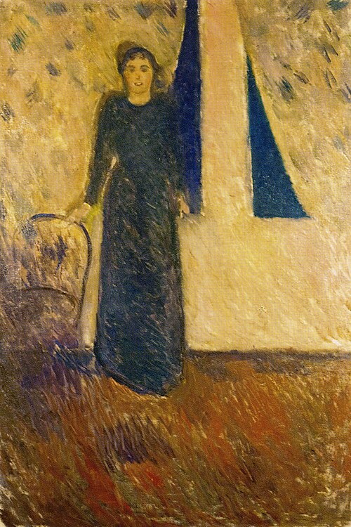 Alexandra Thaulow, 1891, Edvard Munch