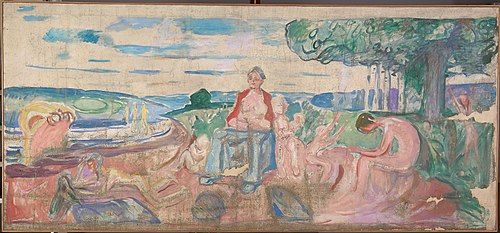 Alma Mater, 1914, Edvard Munch