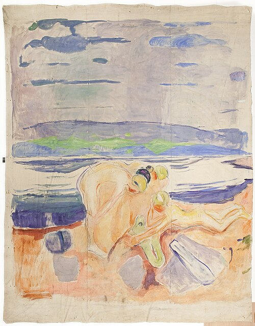 Alma Mater: Exploring Children, 1914, Edvard Munch