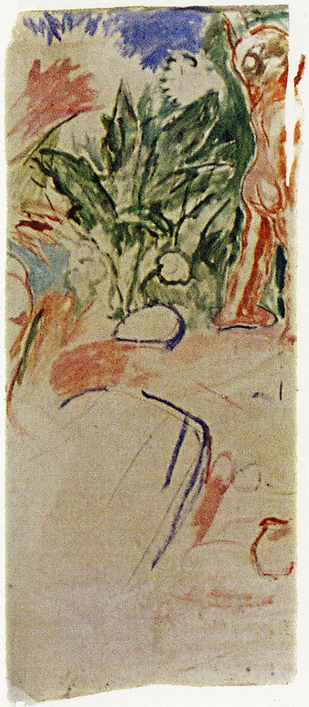 Alma Mater: Fragment, 1914, Edvard Munch