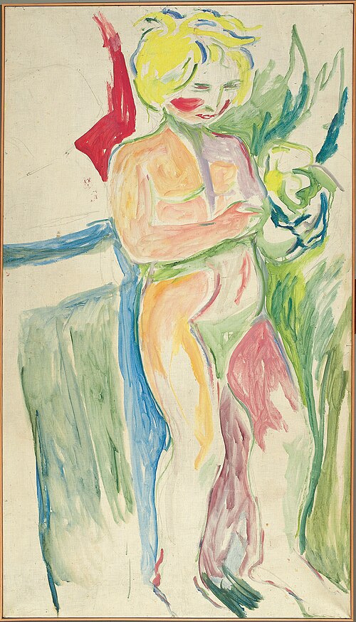 Alma Mater: Standing Child, 1914, Edvard Munch