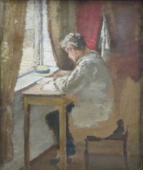 Andreas près de la fenêtre, 1883, Edvard Munch