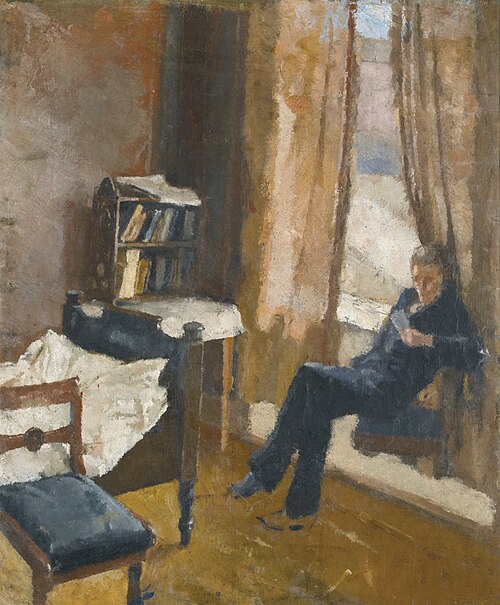 Andreas lisant, 1882, Edvard Munch