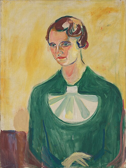 Annie Stenersen, 1934, Edvard Munch