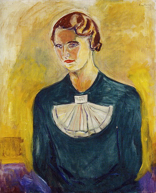Annie Stenersen, 1934, Edvard Munch