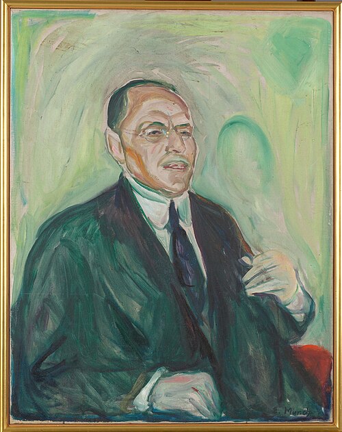 Anton Brünings, 1919, Edvard Munch