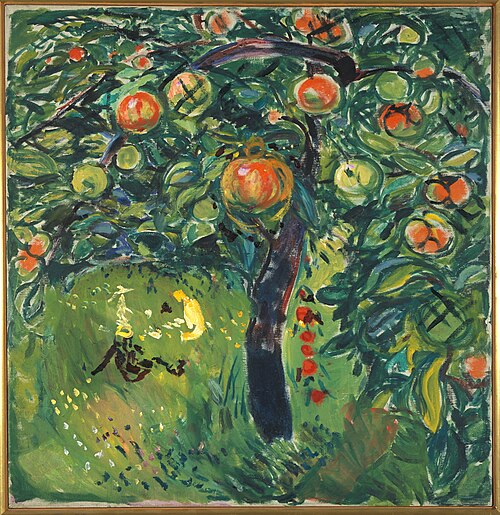 Apple Tree, 1920, Edvard Munch