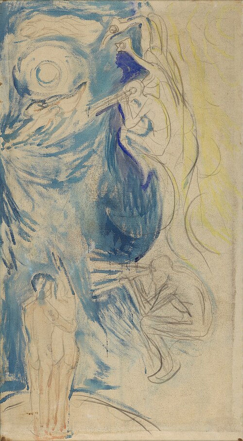 Astronomy, 1909, Edvard Munch