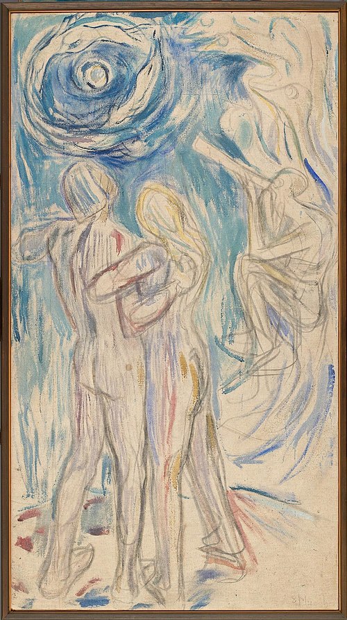 Astronomy, 1909, Edvard Munch