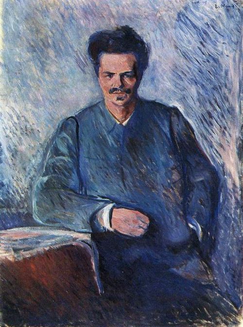 August Strindberg, 1892, Edvard Munch