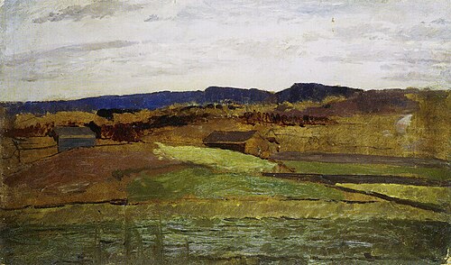 Automne à Asker, 1883, Edvard Munch