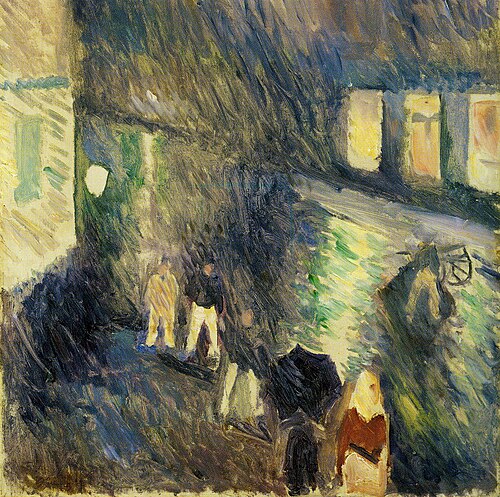 Pluie d'automne, 1892, Edvard Munch