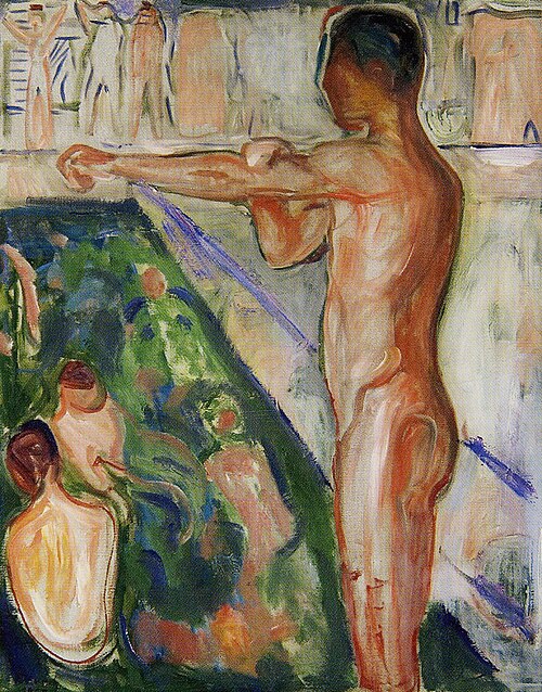 Bain, 1907, Edvard Munch