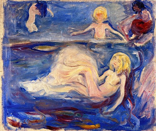 Bathing Children, 1897, Edvard Munch
