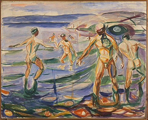 Bathing Men, 1926, Edvard Munch