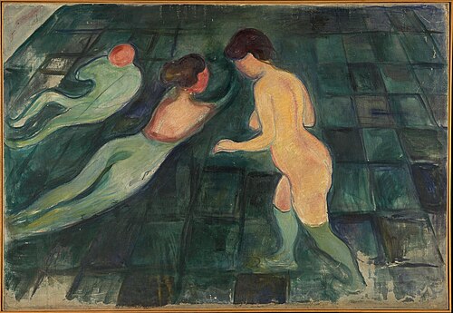 Bathing Woman, 1896, Edvard Munch