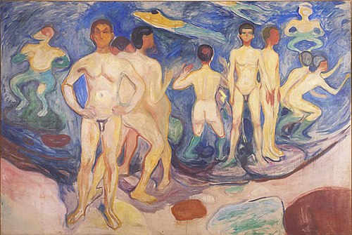Bathing Young Men, 1904, Edvard Munch