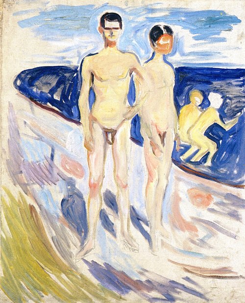 Bathing Young Men, 1904, Edvard Munch