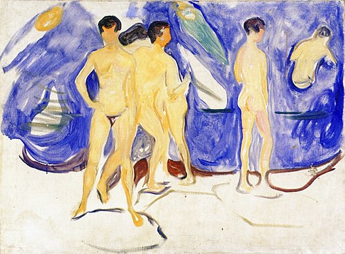 Bathing Young Men, 1904, Edvard Munch