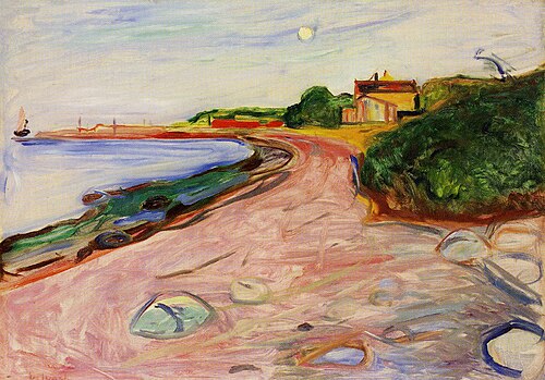 Plage, 1904, Edvard Munch