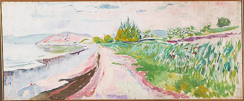 Beach Study, 1911, Edvard Munch