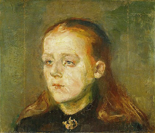 Betzy Nilsen, 1887, Edvard Munch