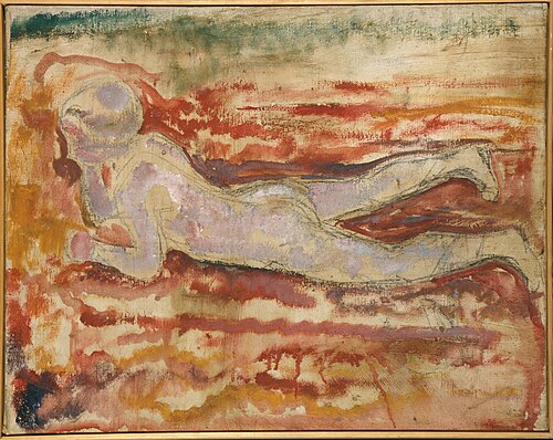 Boy Lying on his Stomach, 1910, Edvard Munch