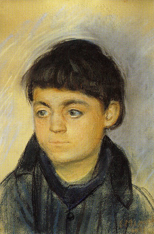 Tête de garçon, 1891, Edvard Munch