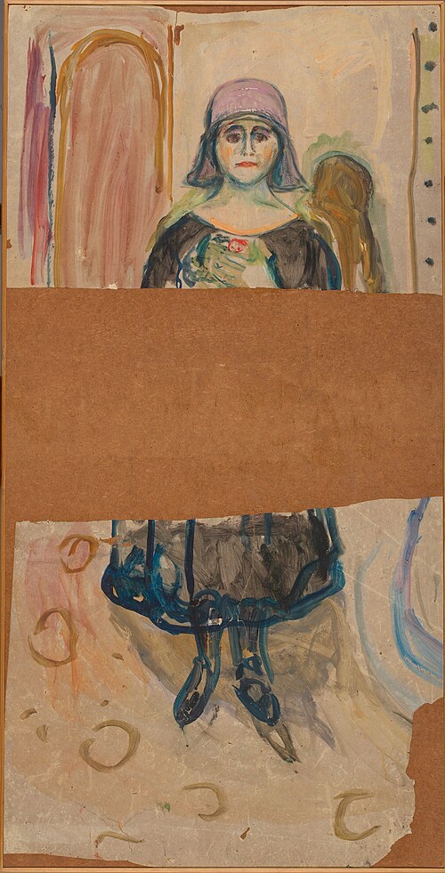 Charlotte Corday, 1930, Edvard Munch