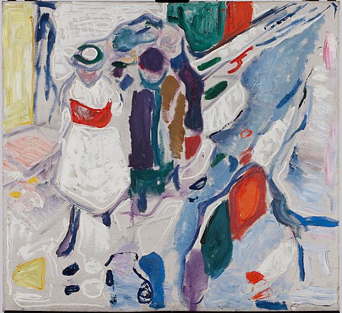 Children in the Street, 1910, Edvard Munch