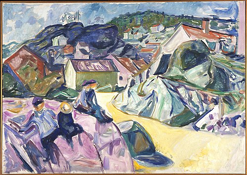 Children on the Crag, 1910, Edvard Munch