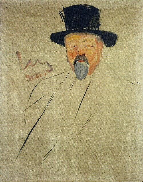 Christen Sandberg, 1914, Edvard Munch