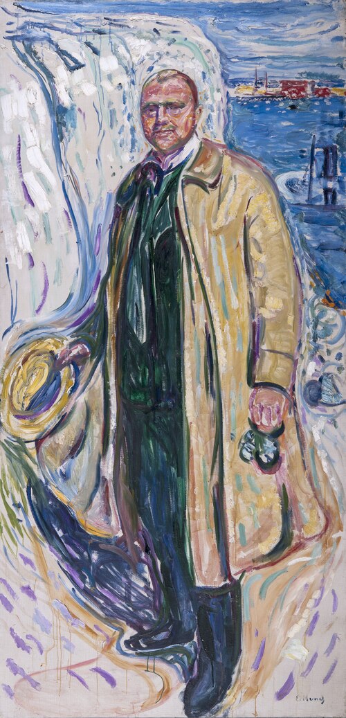 Christian Gierløff, 1909, Edvard Munch