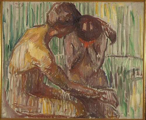 Consolation, 1907, Edvard Munch