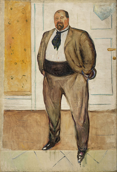Consul Christen Sandberg, 1901, Edvard Munch