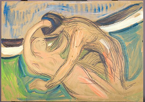 Cupido, 1907, Edvard Munch