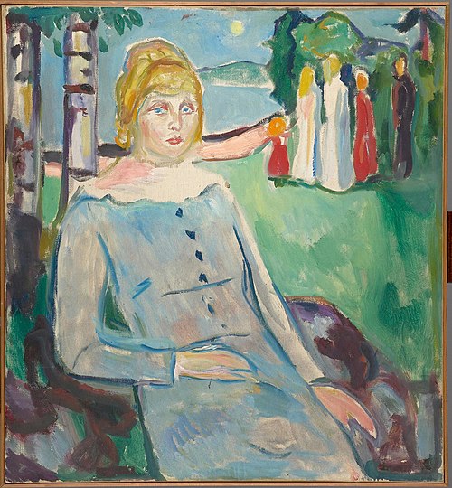 Dagny Konow, 1917, Edvard Munch