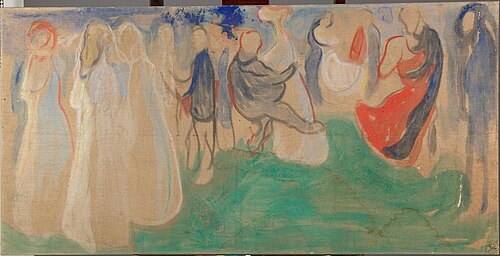 Dance, 1909, Edvard Munch