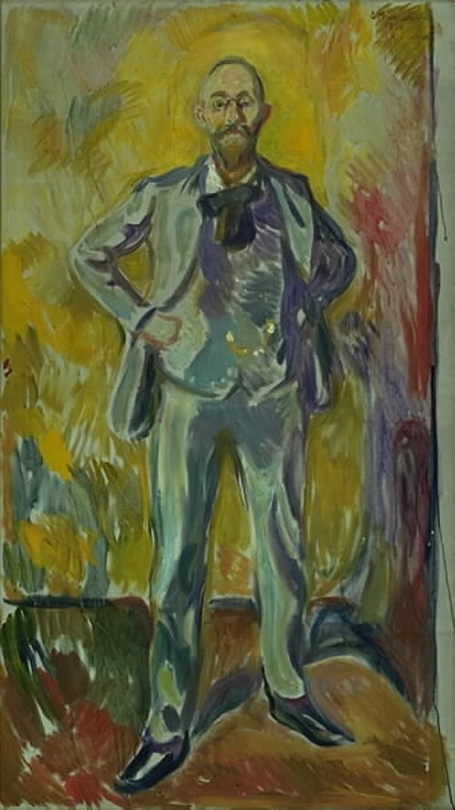 Daniel Jacobsen, 1908, Edvard Munch