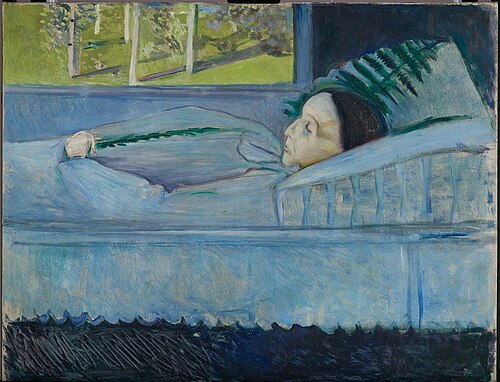 Death and Spring, 1893, Edvard Munch