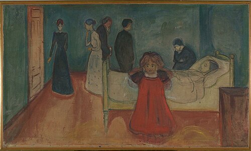 Death and the Child, 1899, Edvard Munch