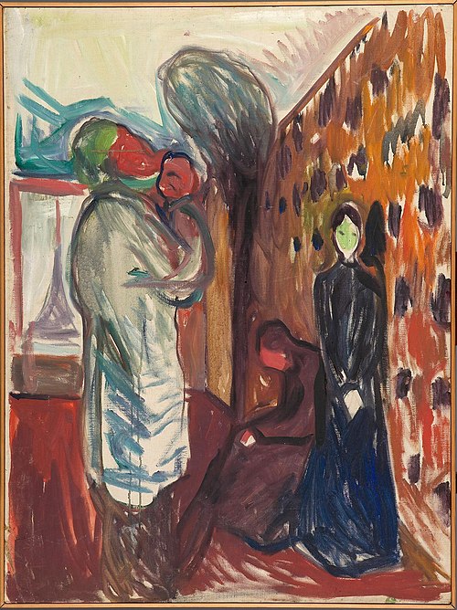 Death Chamber, 1915, Edvard Munch
