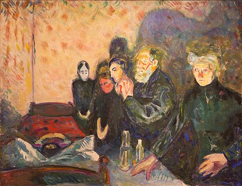 Lutte contre la mort, 1915, Edvard Munch
