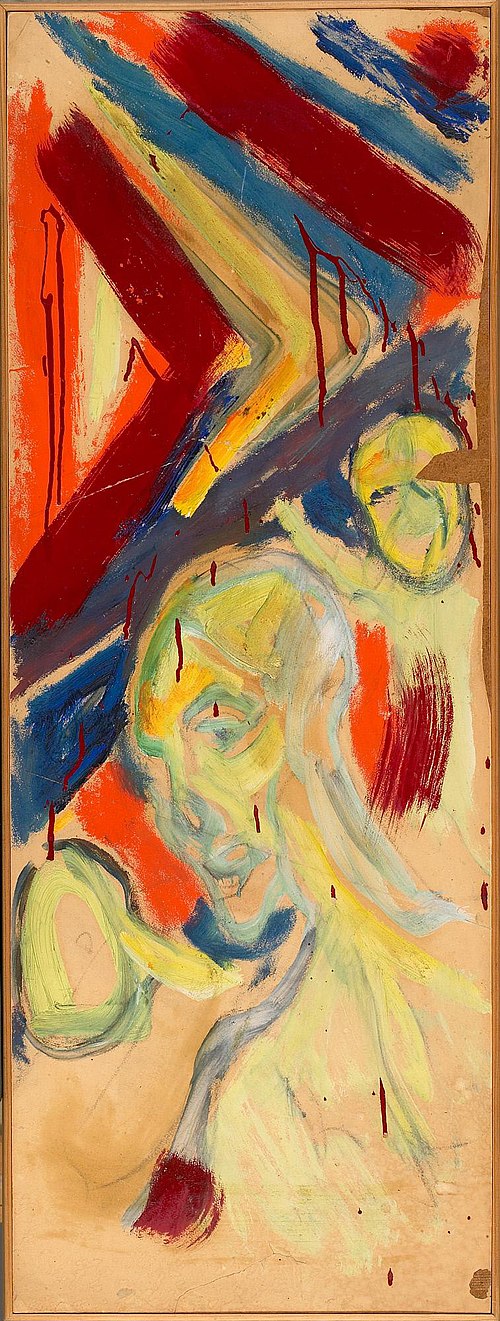 Draft for a Decoration, 1925, Edvard Munch