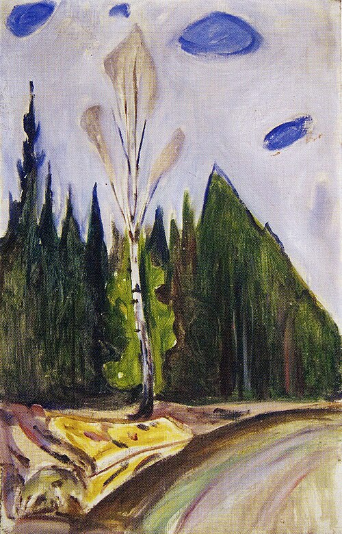 Début de printemps, 1905, Edvard Munch