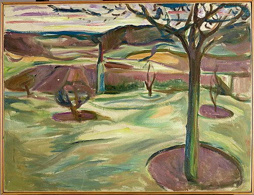 Early Spring, 1916, Edvard Munch