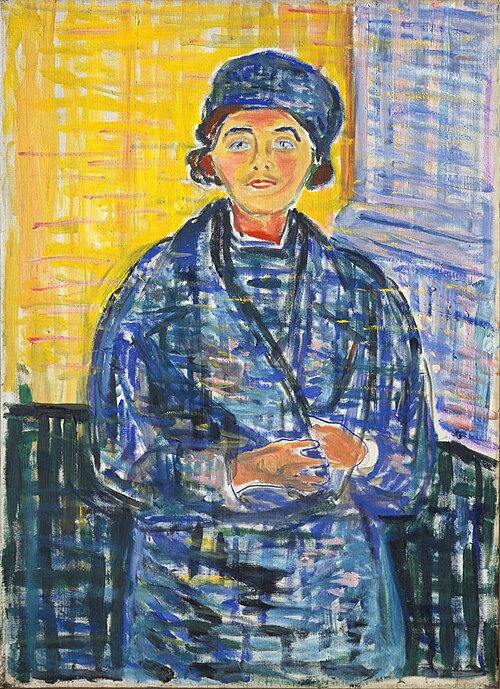 Ebba Ridderstad, 1935, Edvard Munch